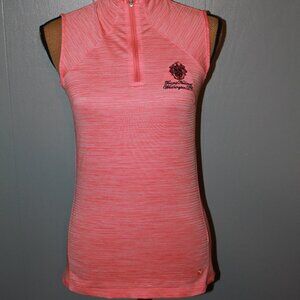PUMA x Trump National Golf Club DC Pink Athletic Zip Top